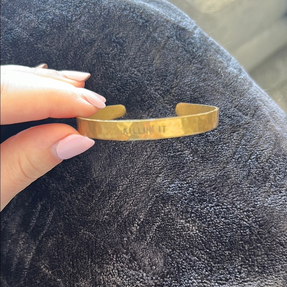 Gold Cuff Bracelet